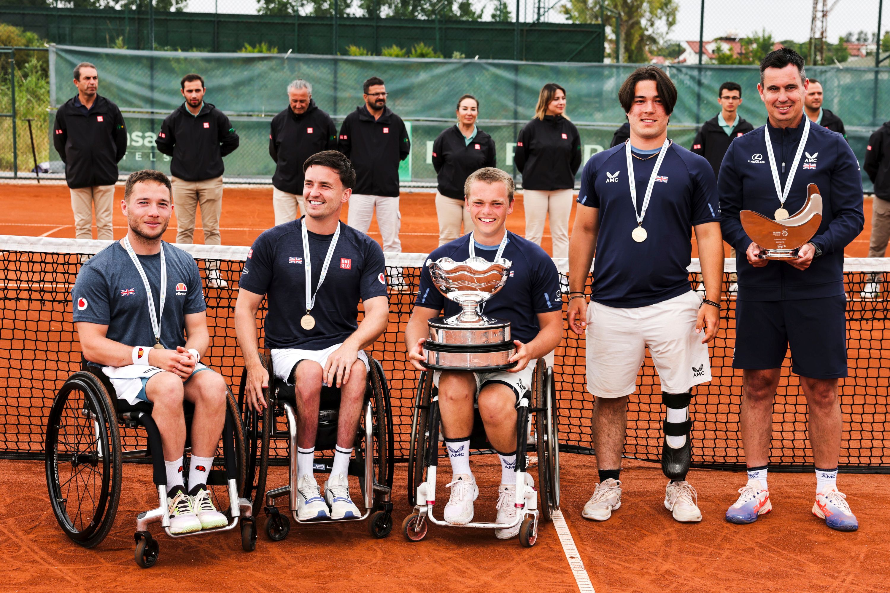 Great Britain lift fourth BNP Paribas World Team Cup men's title