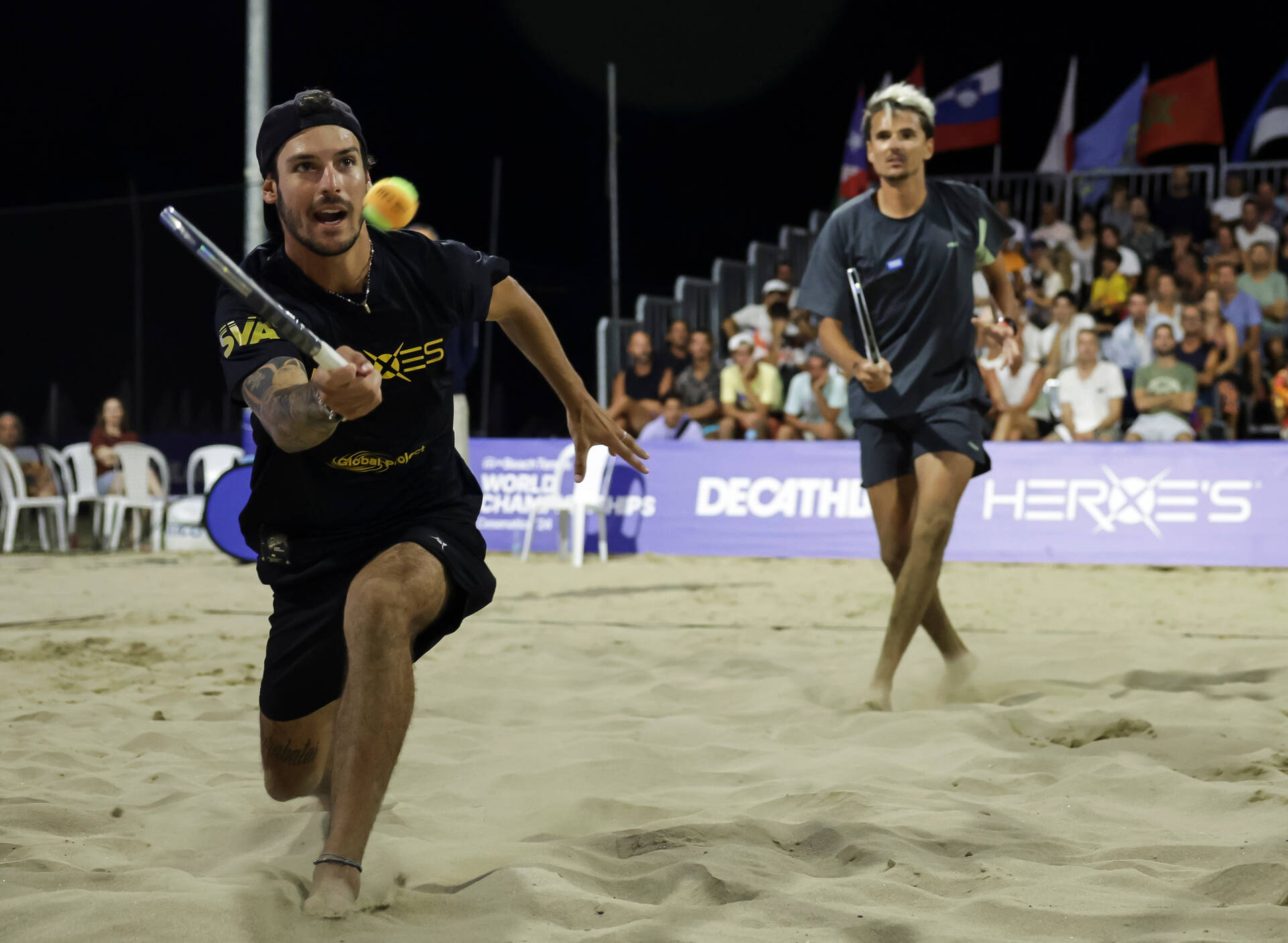 Top Seeds Prevail in Beach Tennis World Championships Semi Finals 