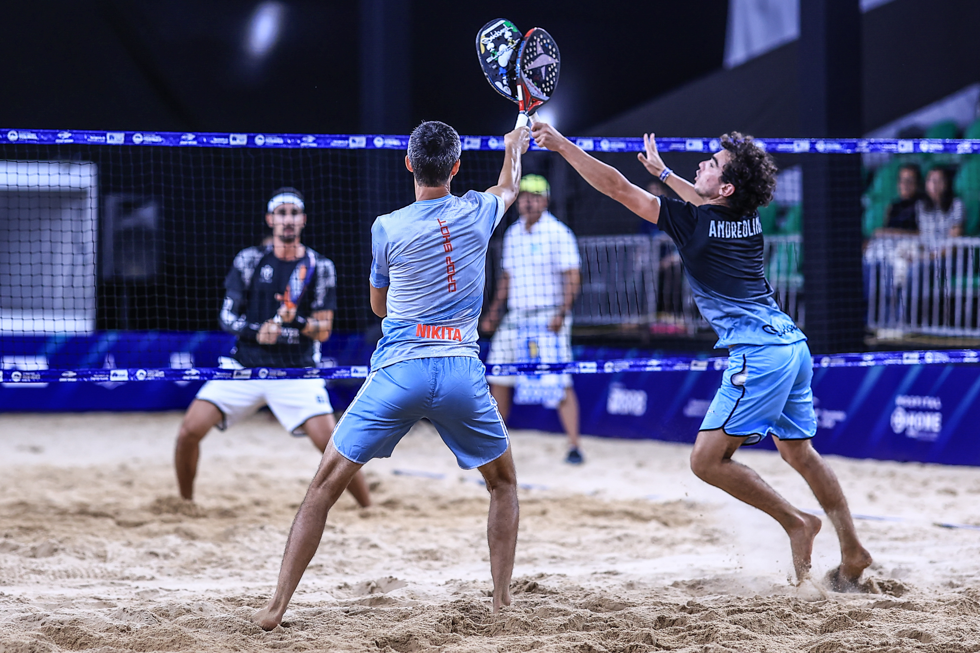 Opening Day at ITF Beach Tennis Sand Series Tour Finals