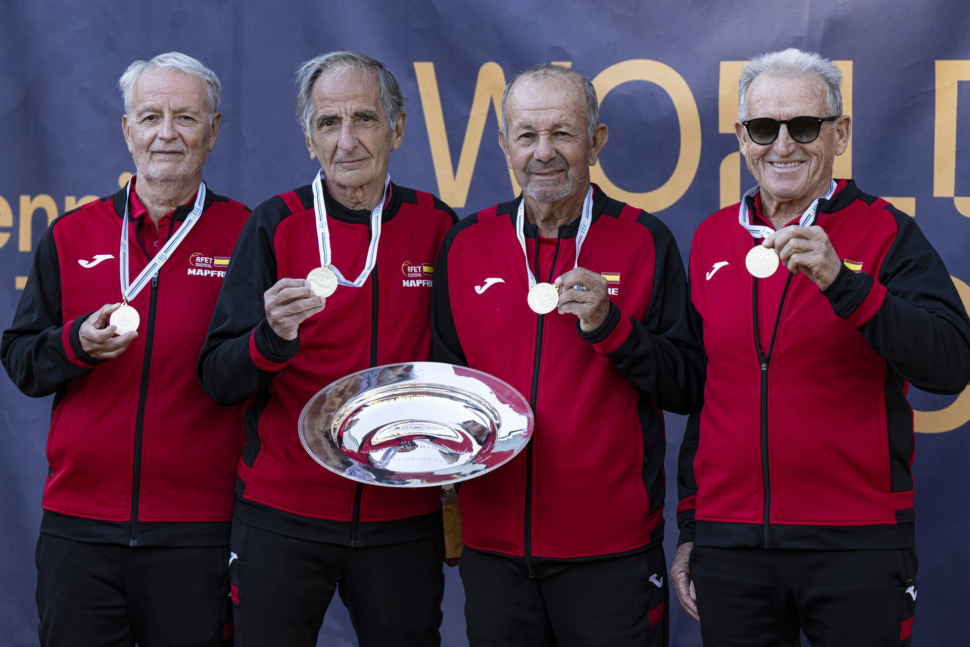Spanish history at 2025 Masters World Team Championships (75, 80, 85) 