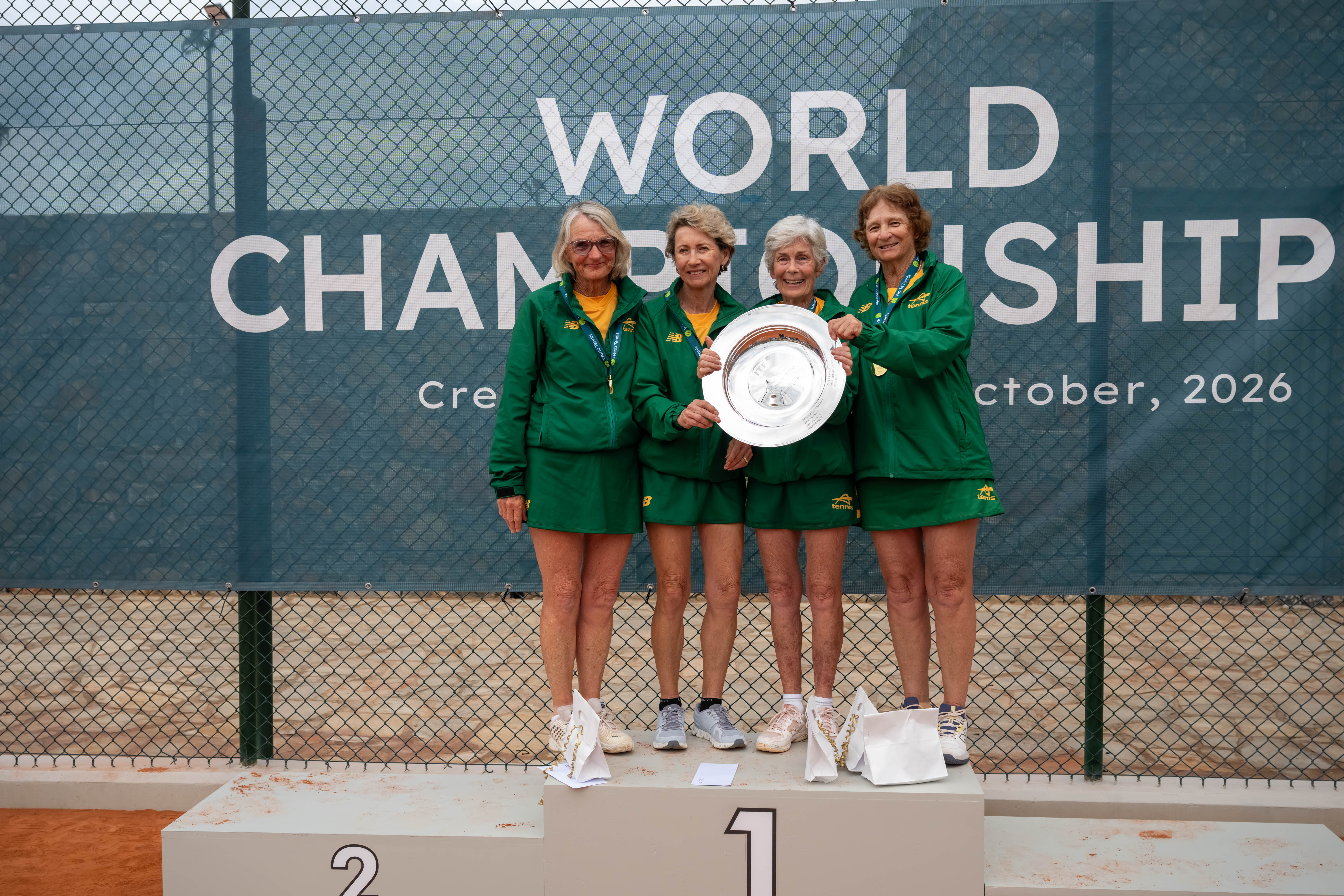 Crete crowns champions at Masters World Team Champs (75, 80, 85)