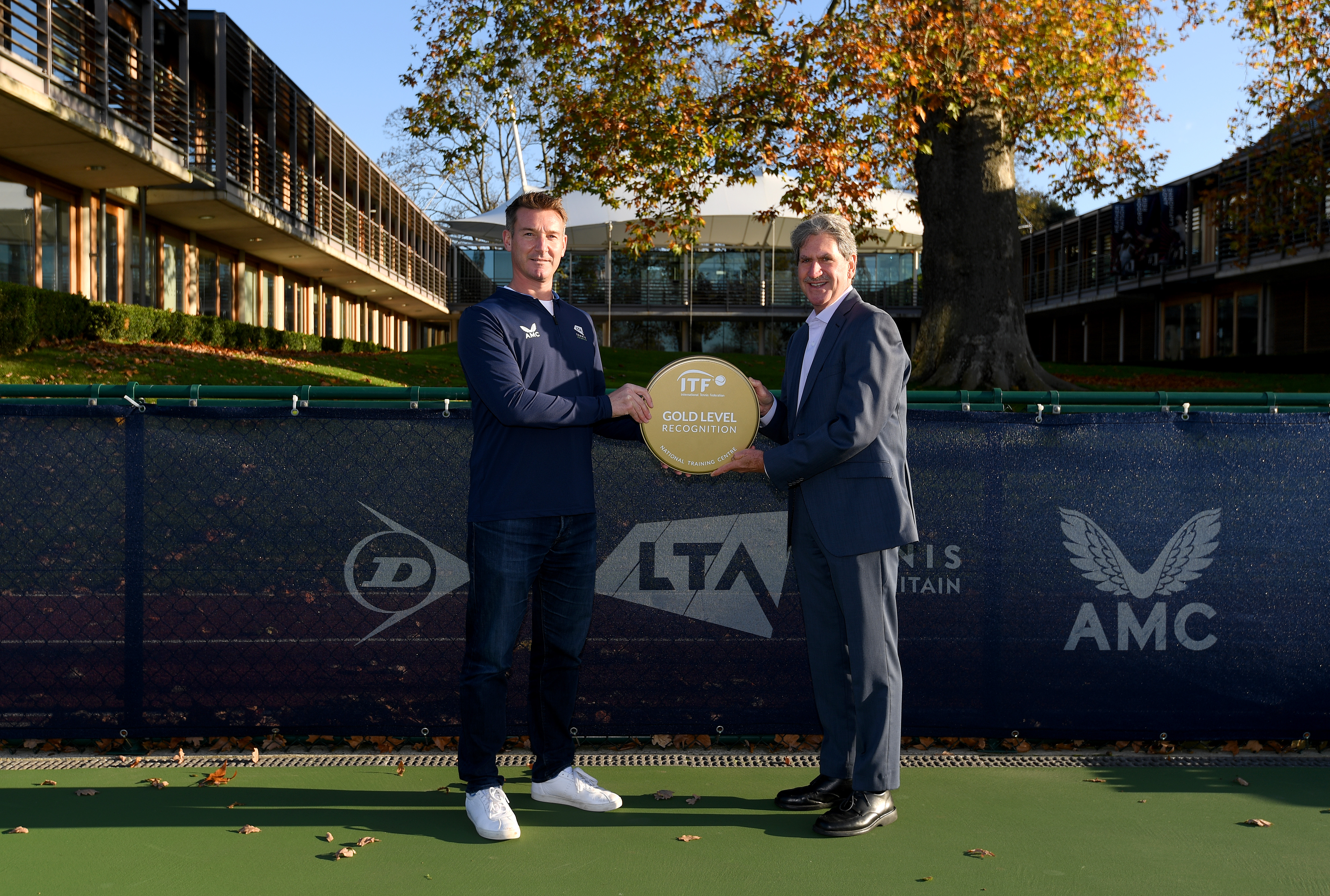LTA’s National Tennis Centre awarded ITF’s Gold Level Status